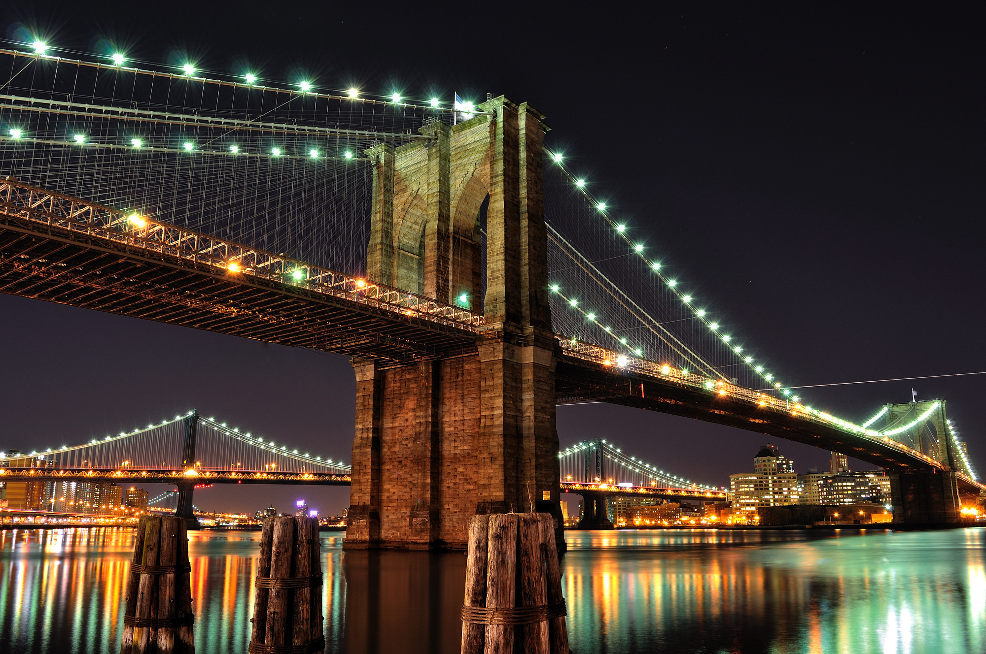 Brooklyn Bridge HD Wallpaper | Background Image | 2000x1328 | ID:378680