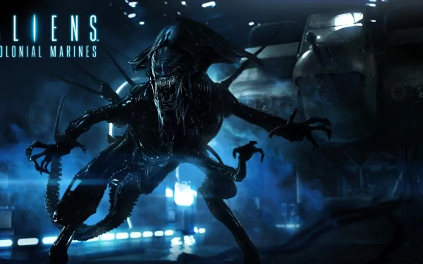 alien video game Aliens: Colonial Marines HD Desktop Wallpaper | Background Image