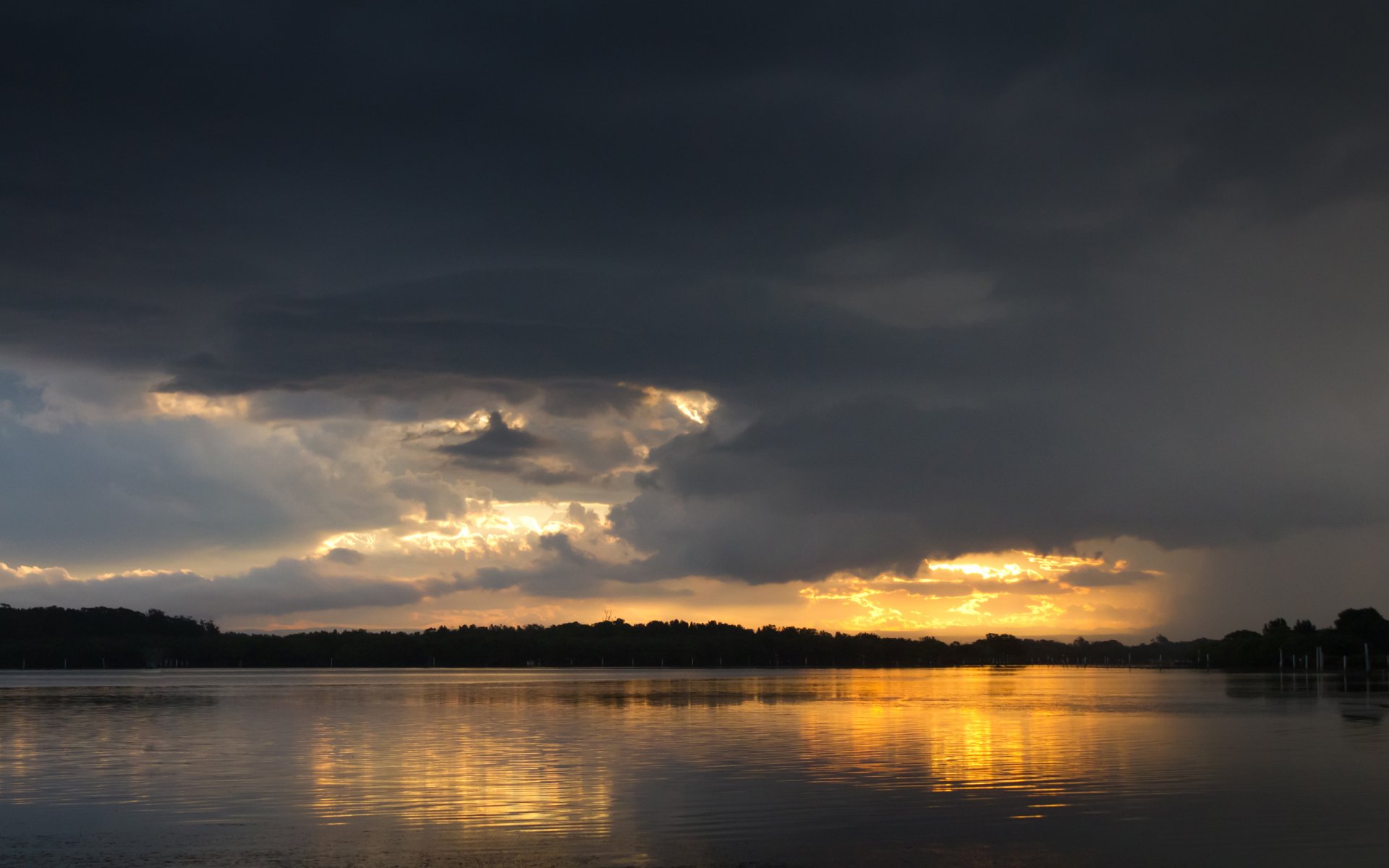 Download Nature Sunset HD Wallpaper