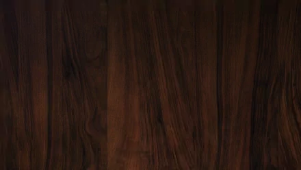 Artistic HD desktop wallpaper featuring rich, dark wood grain textures with natural patterns and deep brown tones.