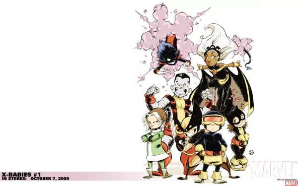 Comic x-babies HD Desktop Wallpaper | Background Image