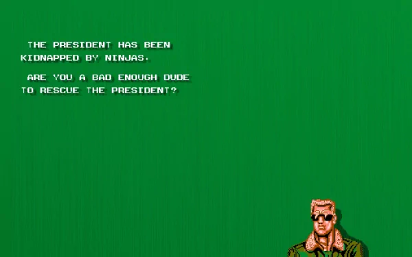 video game bad dudes vs. dragonninja HD Desktop Wallpaper | Background Image