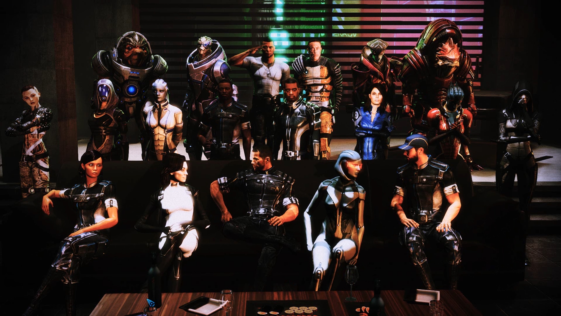 Sqaud group photo - Citadel DLC by Anzeroth