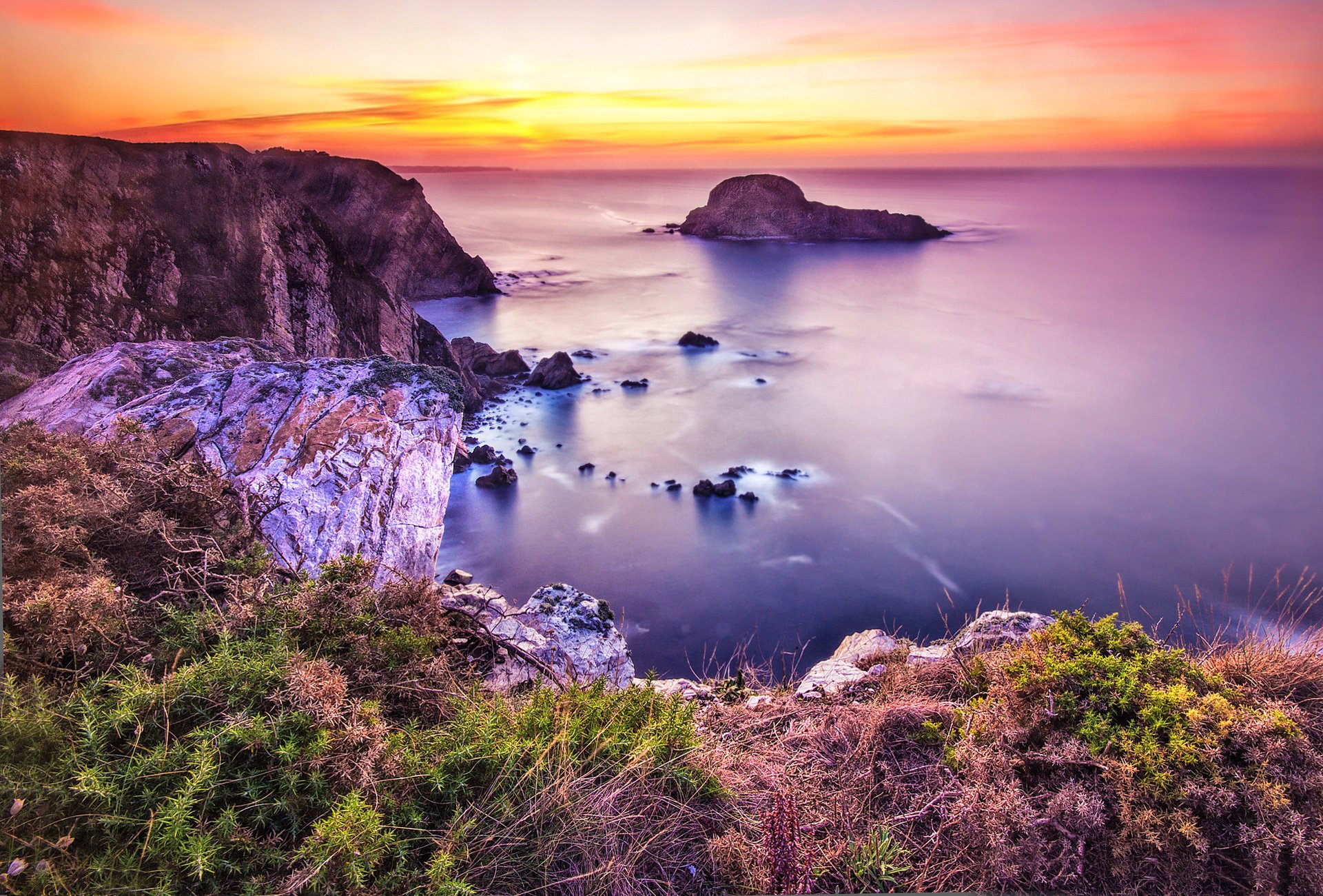 Download Nature Coastline HD Wallpaper
