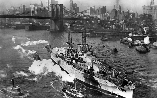 warship battleship military USS Arizona (BB-39) HD Desktop Wallpaper | Background Image