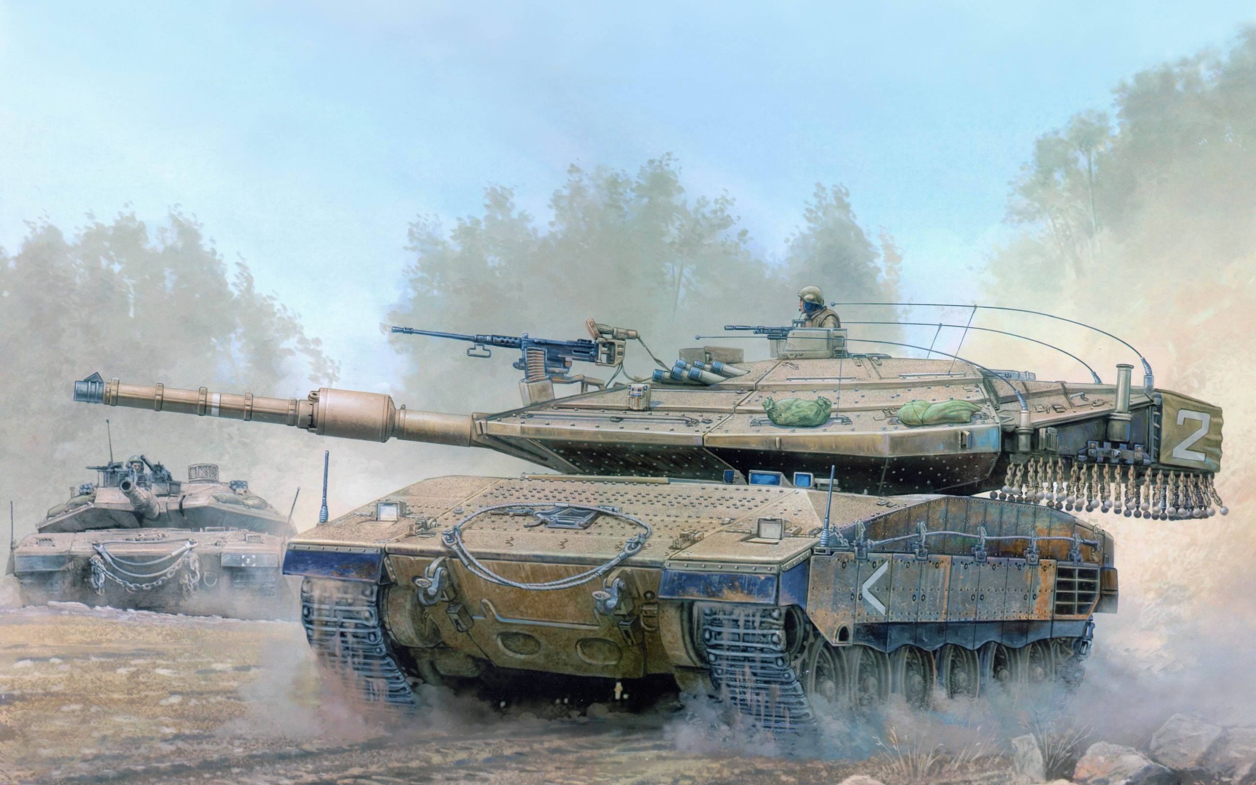 Military Merkava HD Wallpaper | Background Image