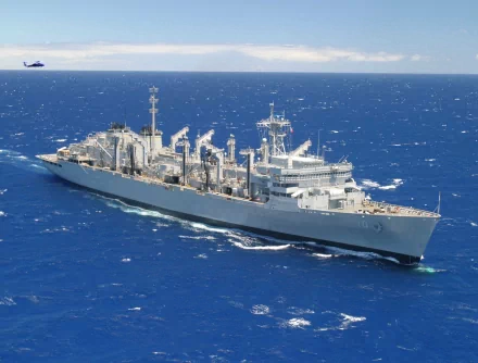 military USNS Bridge (T-AOE-10) HD Desktop Wallpaper | Background Image