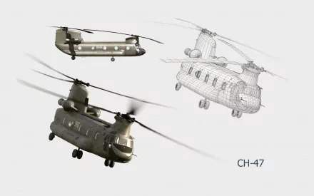 military Boeing CH-47 Chinook HD Desktop Wallpaper | Background Image