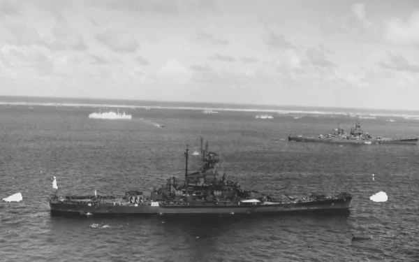 warship battleship military USS South Dakota (BB-57) HD Desktop Wallpaper | Background Image