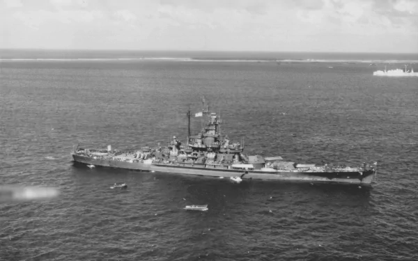 warship battleship military USS South Dakota (BB-57) HD Desktop Wallpaper | Background Image