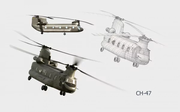 military Boeing CH-47 Chinook HD Desktop Wallpaper | Background Image