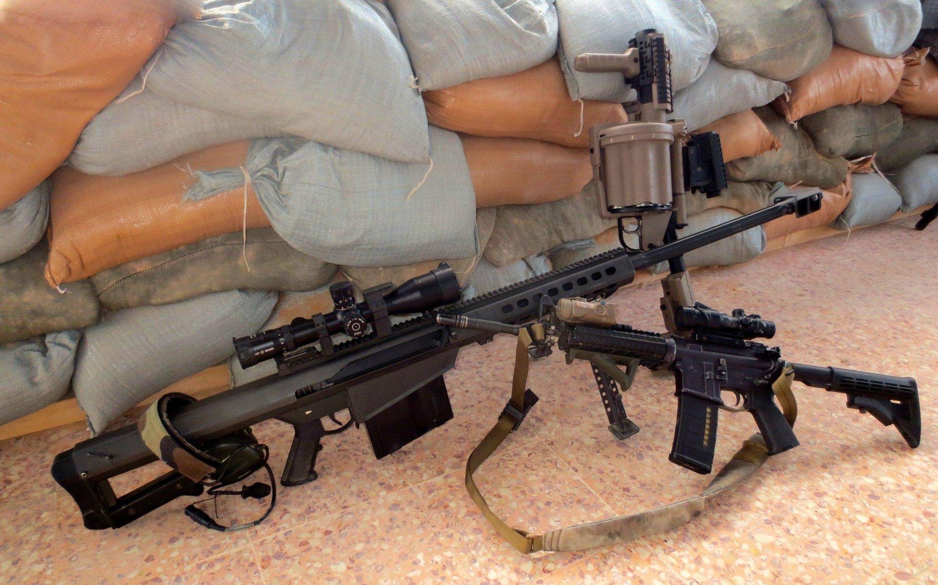 Download Man Made Rifle HD Wallpaper