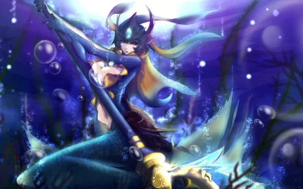 Nami (League of Legends) video game League Of Legends HD Desktop Wallpaper | Background Image