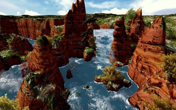 nature canyon HD Desktop Wallpaper | Background Image