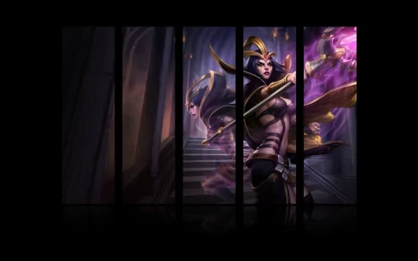 LeBlanc (League Of Legends) video game League Of Legends HD Desktop Wallpaper | Background Image