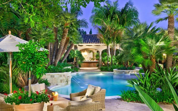 man made pool HD Desktop Wallpaper | Background Image
