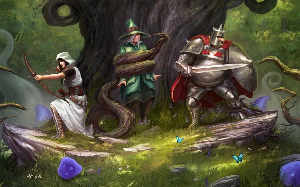 video game Trine HD Desktop Wallpaper | Background Image