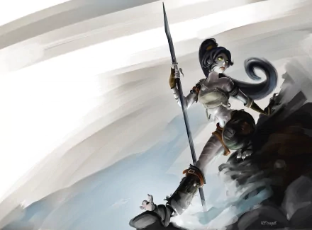 Nidalee (League Of Legends) video game League Of Legends HD Desktop Wallpaper | Background Image