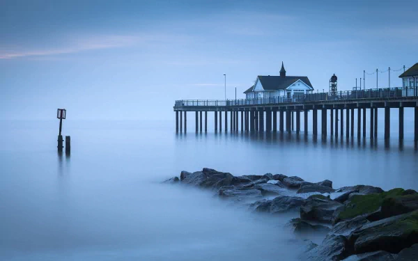 man made pier HD Desktop Wallpaper | Background Image