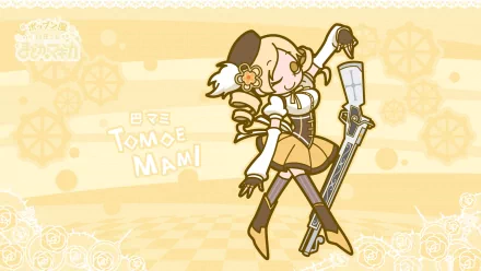 Mami Tomoe Anime Puella Magi Madoka Magica HD Desktop Wallpaper | Background Image