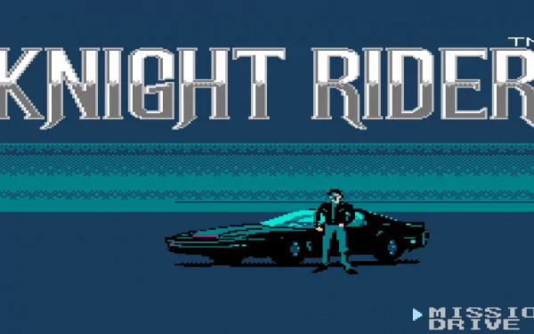 video game Knight Rider HD Desktop Wallpaper | Background Image
