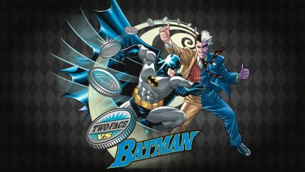 Two-Face Comic Batman HD Desktop Wallpaper | Background Image