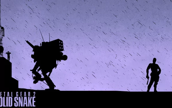 video game metal gear 2: solid snake HD Desktop Wallpaper | Background Image