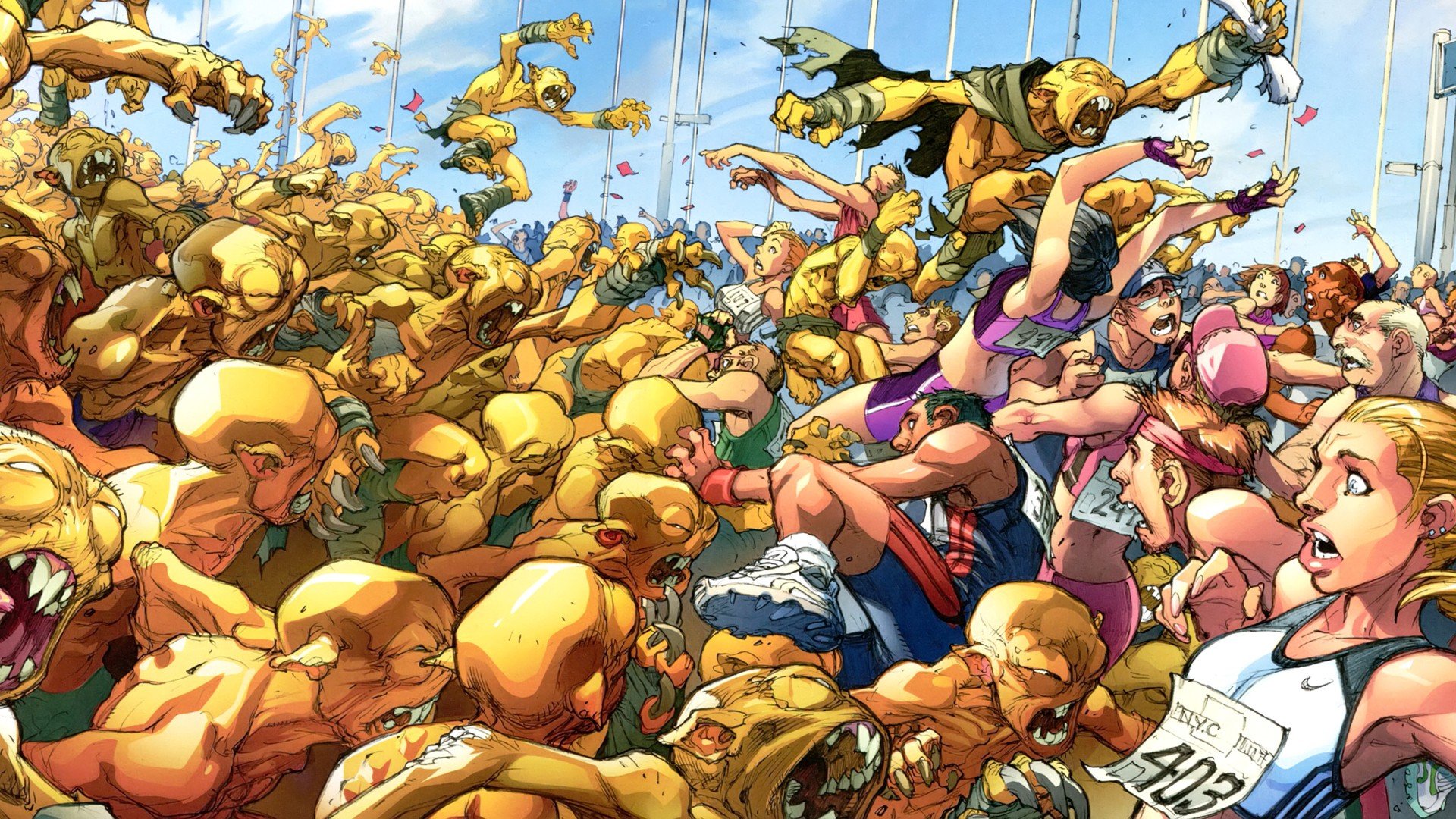 Download Comic Avenging Spider-Man HD Wallpaper