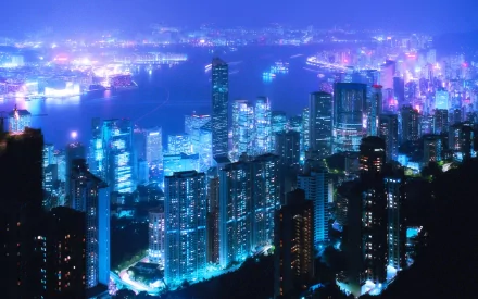 man made Hong Kong HD Desktop Wallpaper | Background Image