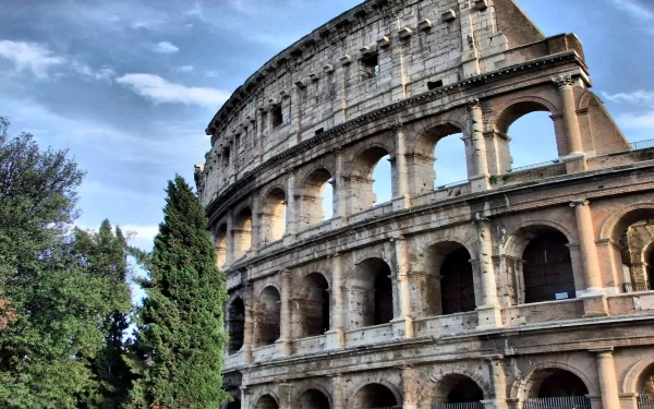 man made Colosseum HD Desktop Wallpaper | Background Image