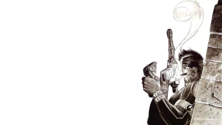 Comic Nick Fury HD Desktop Wallpaper | Background Image