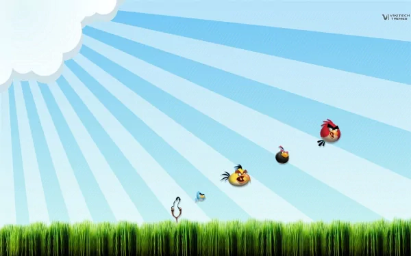 video game Angry Birds HD Desktop Wallpaper | Background Image