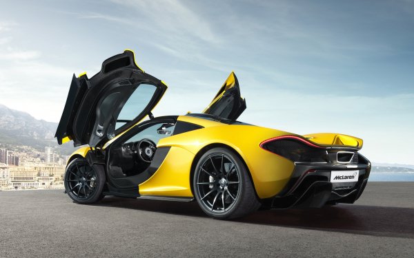 Vehículos McLaren P1 McLaren Sport Car Coche Yellow Car Fondo de pantalla HD | Fondo de Escritorio