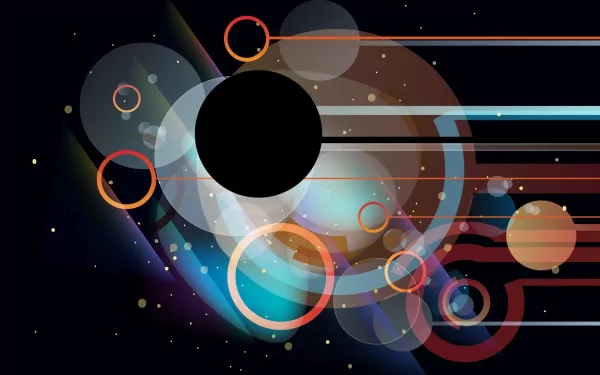 Abstract circle HD Desktop Wallpaper | Background Image