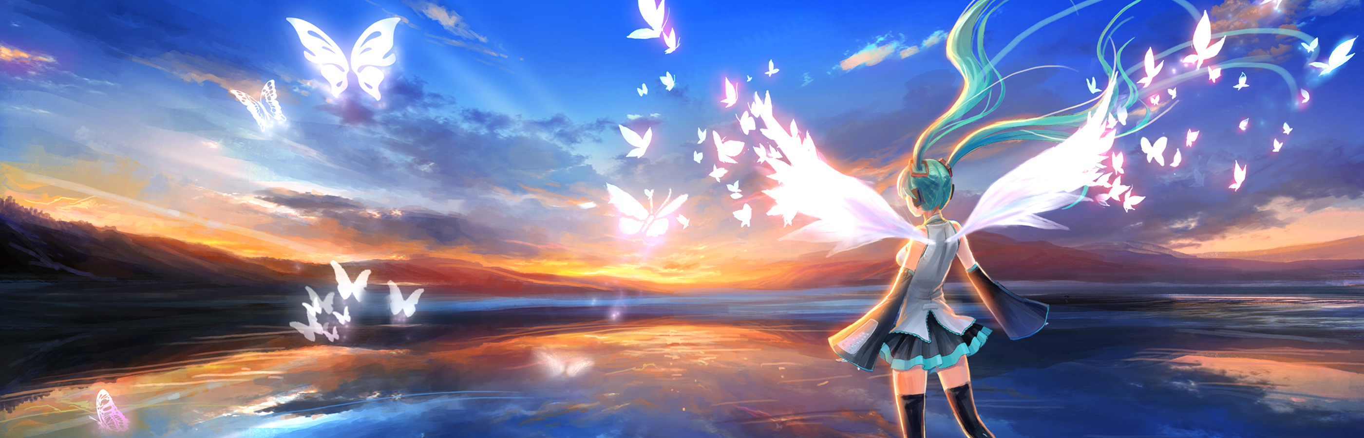 Anime Wallpaper and Background Image | 2800x900 | ID:391686