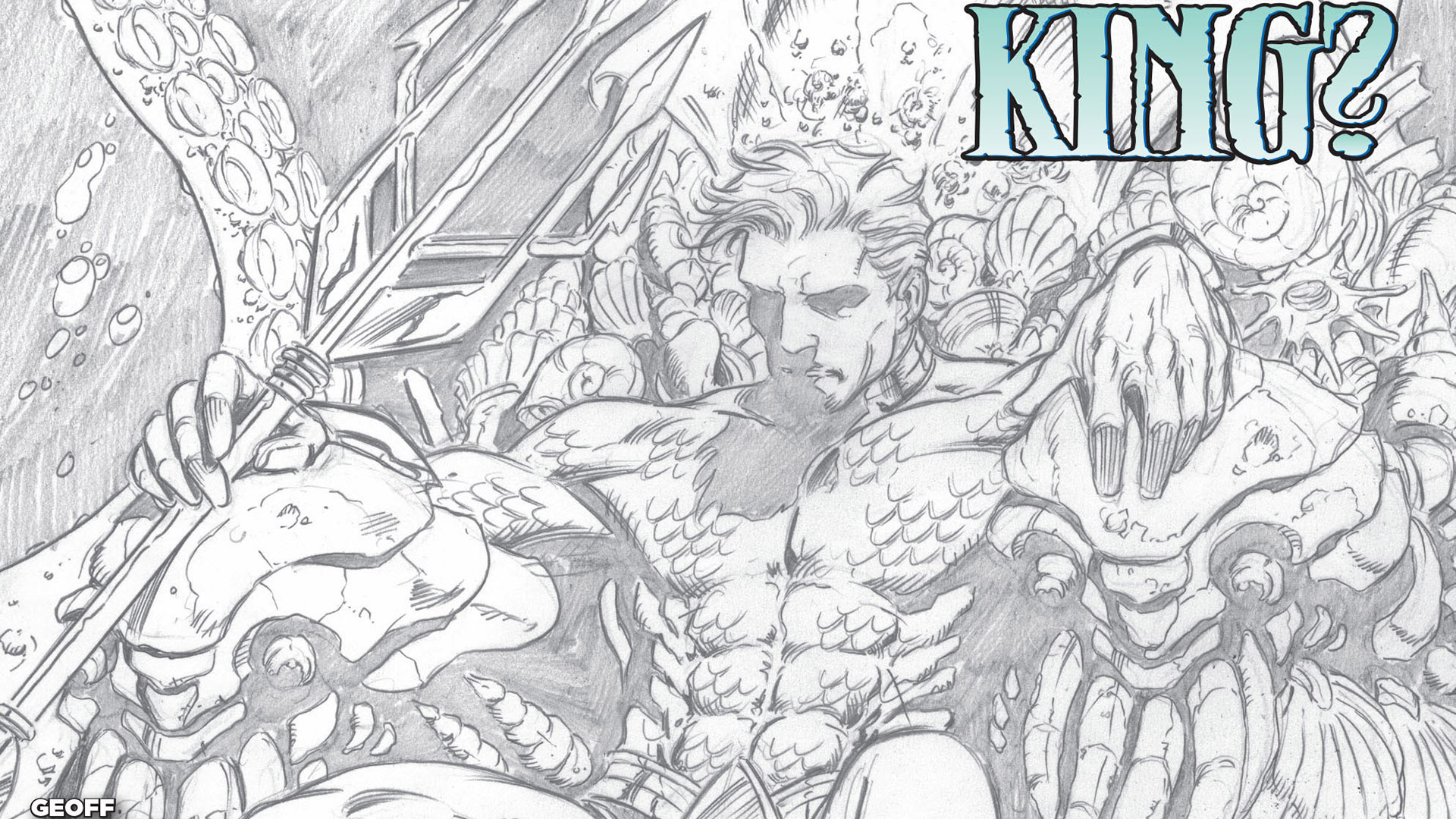 Download Comic Aquaman HD Wallpaper