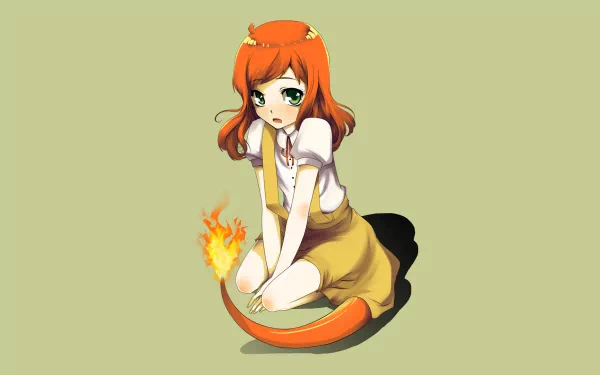 Charmander (Pokémon) Anime Pokemon HD Desktop Wallpaper | Background Image