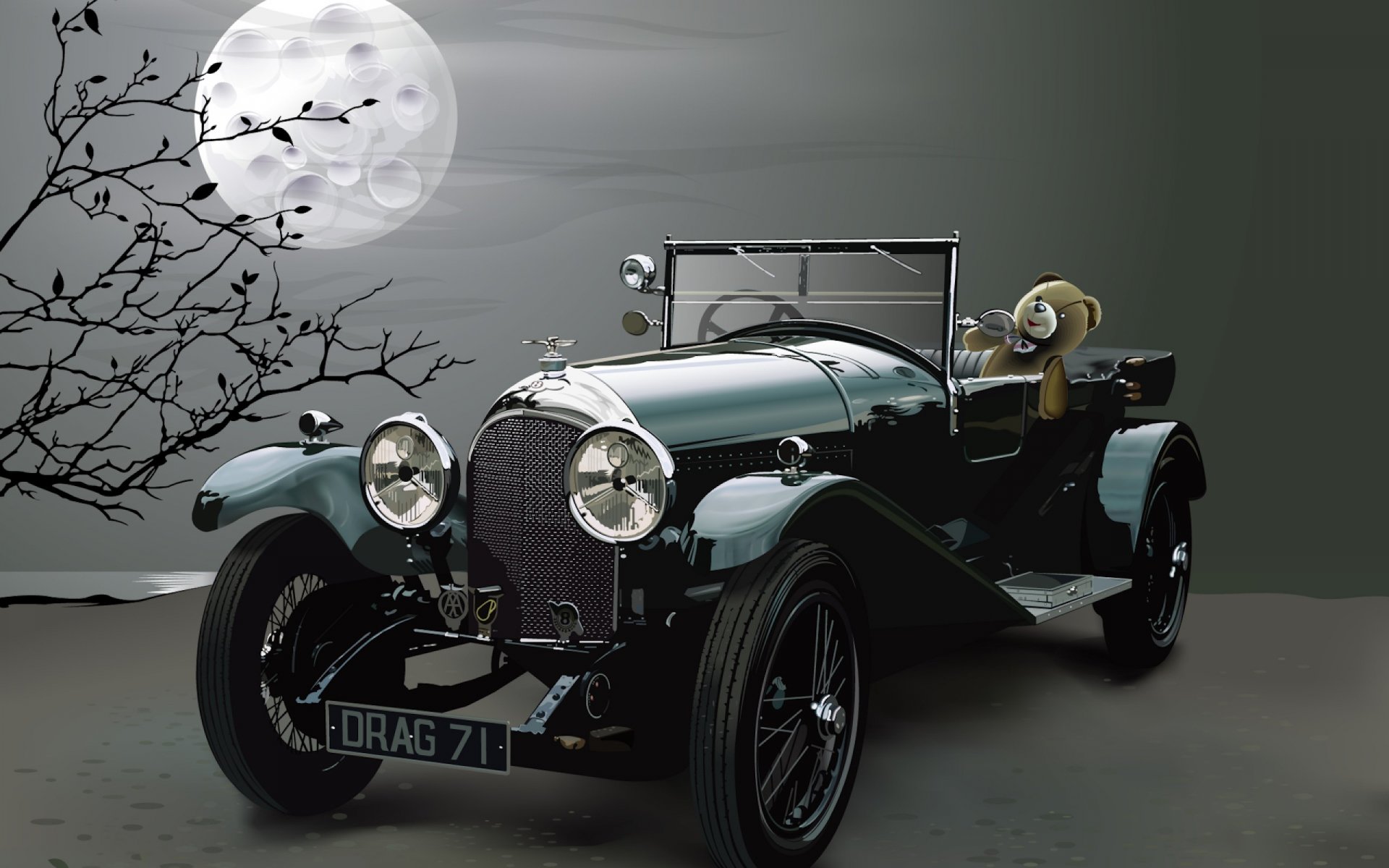 Download Vehicle Old Timer HD Wallpaper
