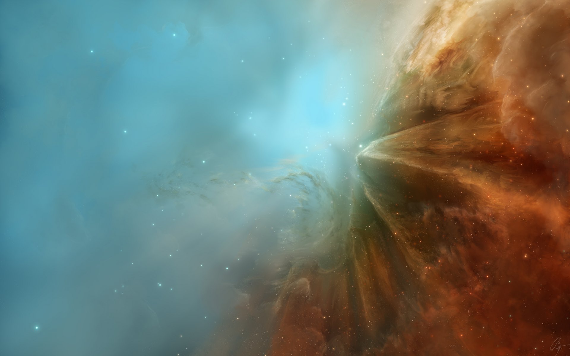 Download Sci Fi Nebula HD Wallpaper | 2560x1600 | Wallpaper Abyss