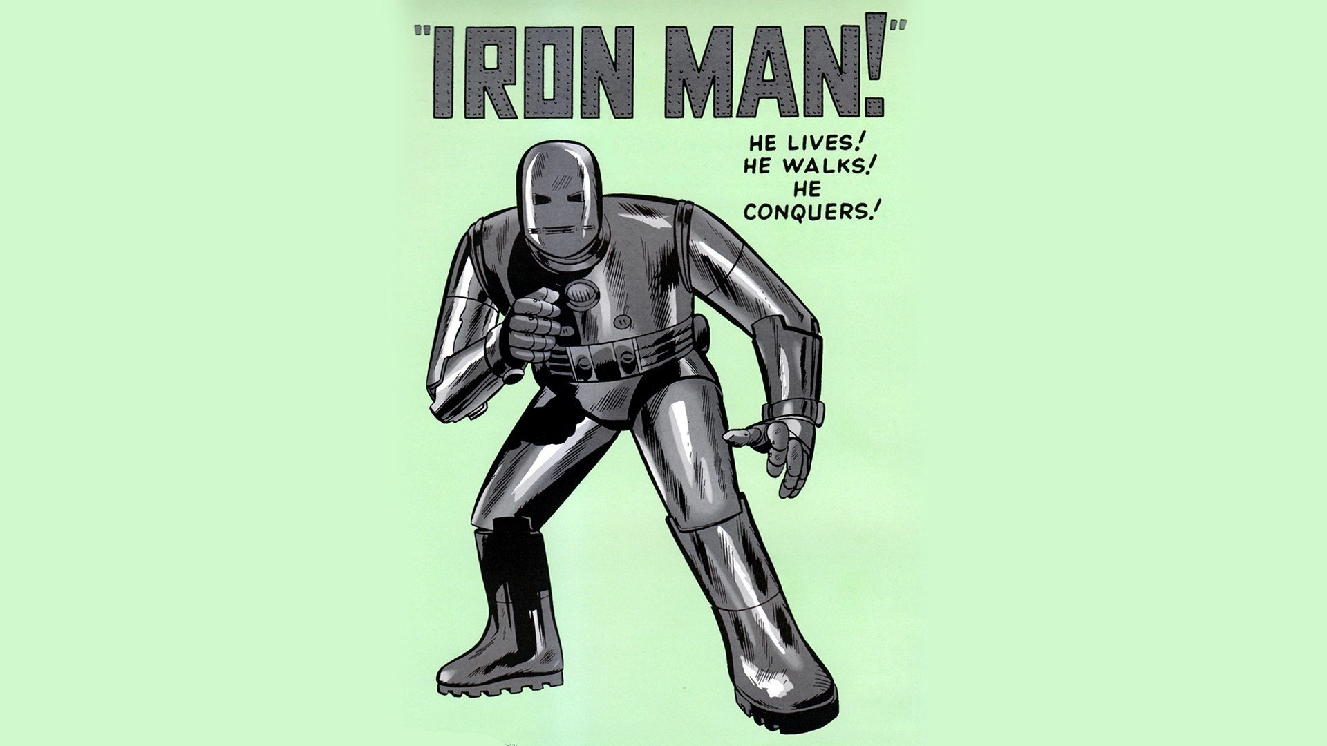 Download Comic Iron Man  HD Wallpaper