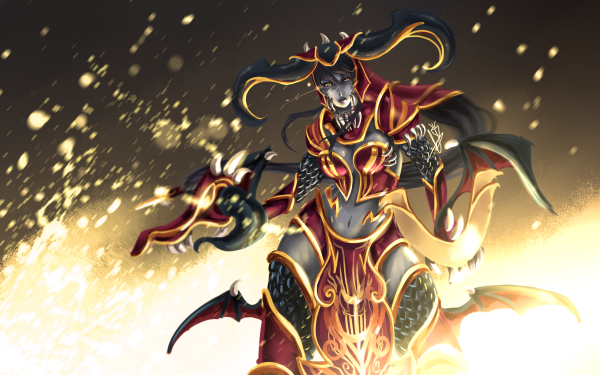 Video Game League Of Legends Shyvana HD Wallpaper | Background Image