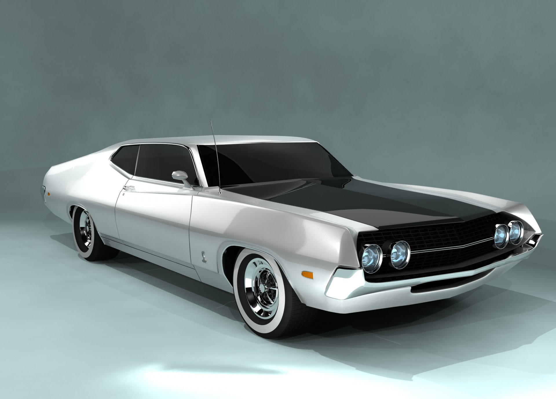 Download Vehicle Ford Torino Cobra HD Wallpaper