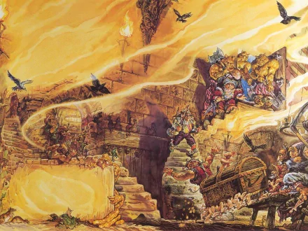 Comic color of magic HD Desktop Wallpaper | Background Image