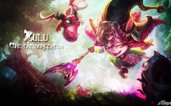 Lulu (League Of Legends) video game League Of Legends HD Desktop Wallpaper | Background Image