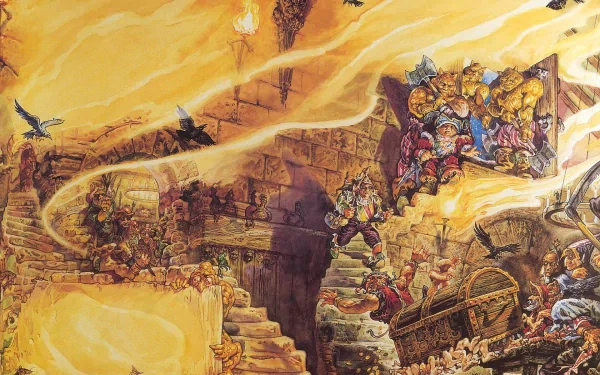 Comic color of magic HD Desktop Wallpaper | Background Image