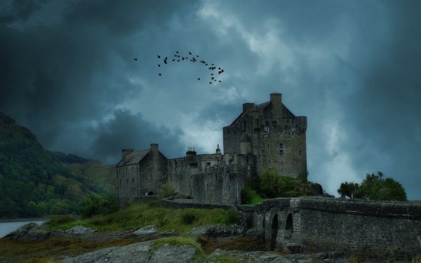 Man Made Eilean Donan Castle Castles United Kingdom HD Wallpaper | Background Image