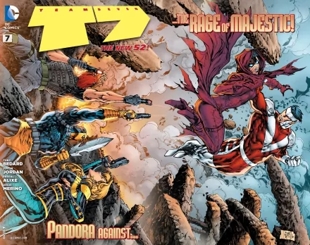 Comic team seven HD Desktop Wallpaper | Background Image