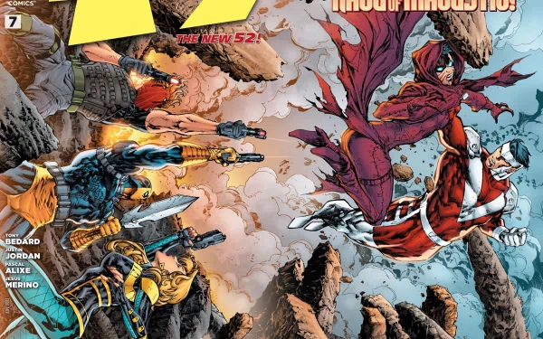 Comic team seven HD Desktop Wallpaper | Background Image