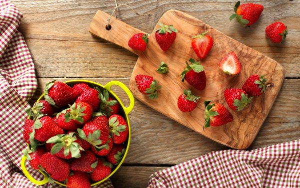 Food Strawberry Fruits HD Wallpaper | Background Image
