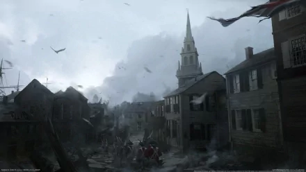 video game Assassin's Creed III HD Desktop Wallpaper | Background Image
